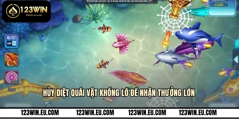 Hủy diệt quái vật khổng lồ để nhận thưởng lớn