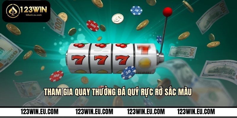 Tham gia quay thưởng đá quý rực rỡ sắc màu