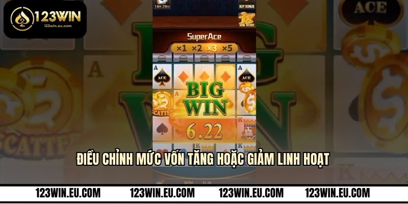 Điều chỉnh mức vốn tăng hoặc giảm linh hoạt