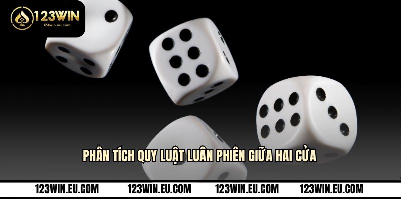 Phân tích quy luật luân phiên giữa hai cửa