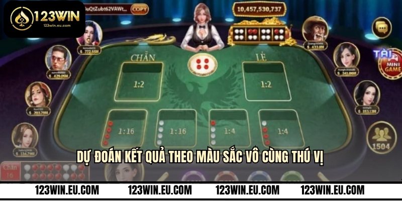 Dự đoán kết quả theo màu sắc vô cùng thú vị